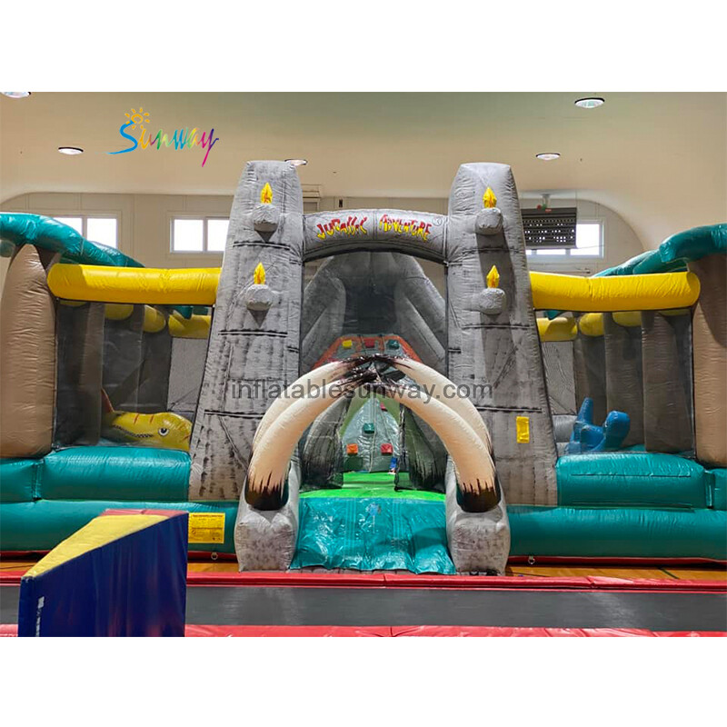 Inflatable bouncy castles